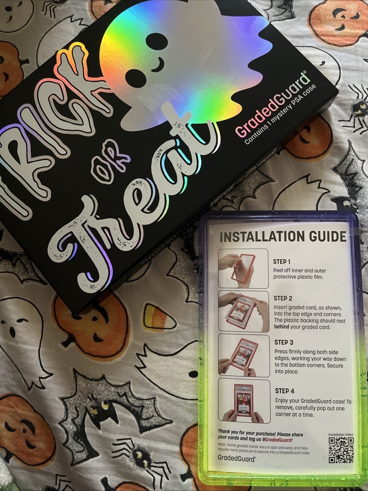 GradedGuard PSA Graded Case Guard Protector Trick Or Treat Witch’s Brew SEALED