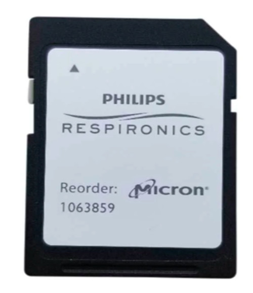 Philips Respironics 1063859 SD Data Memory Storage Card CPAP/BiLevel Machines