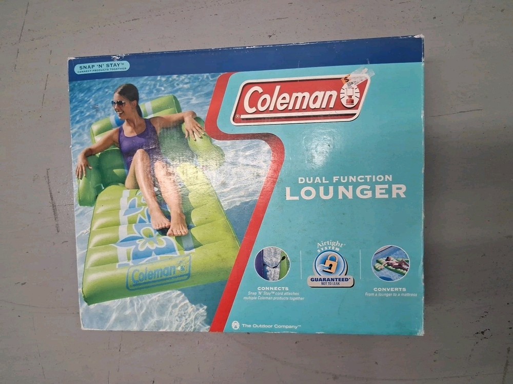 Coleman Dual Function Lounger