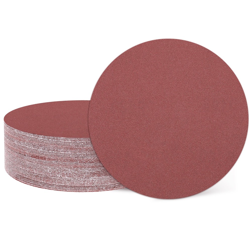 16 Pcs 9 Inch Sanding Disc 320 Grit Hook and Loop Sandpaper