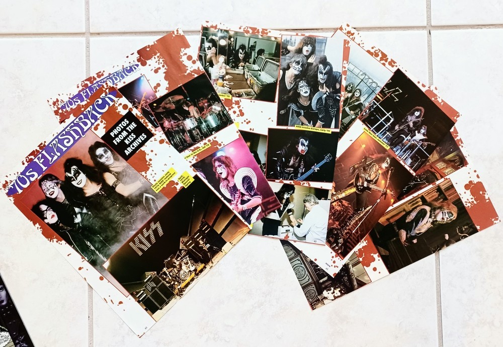 KISS~70s FLASHBACK 9PG MAGAZINE ARTICLE~1999 POSTER PINUP CLIPPING~PAUL GENE ACE