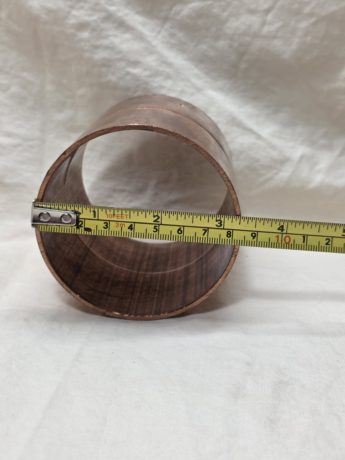 Mueller 3" Wrot Copper Pipe Coupling Rolled Stop C x C - W01092