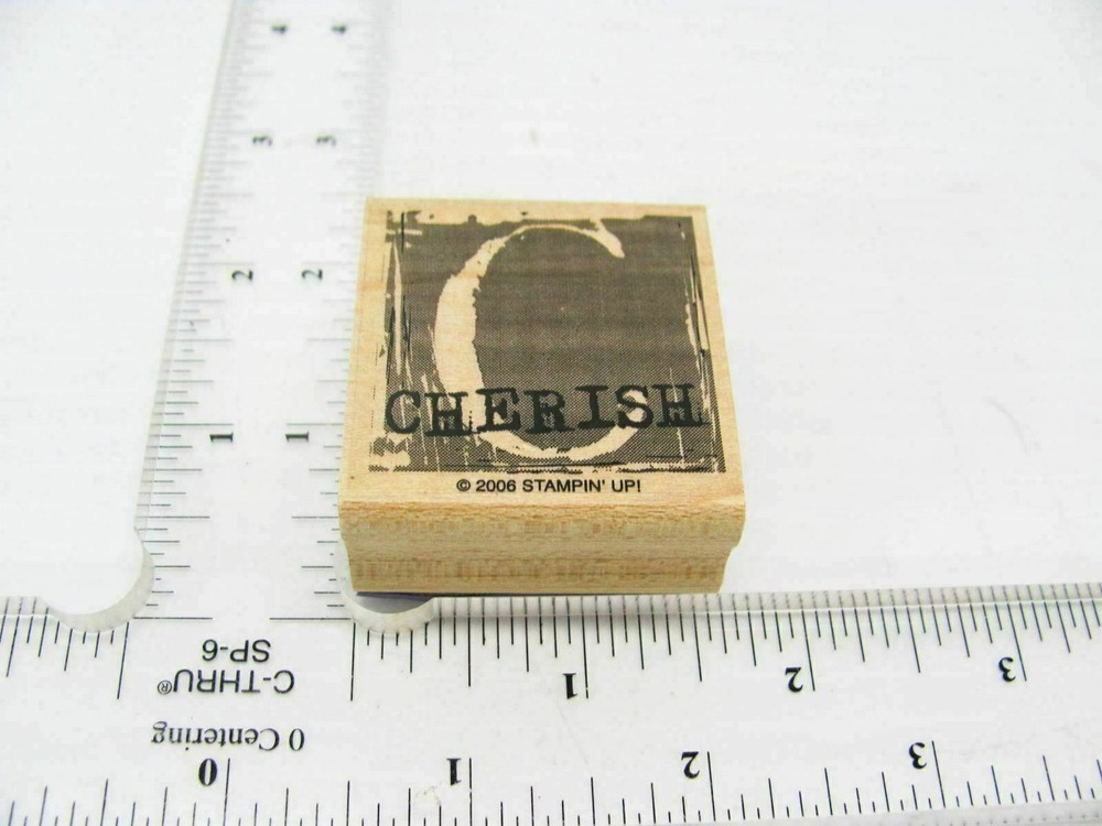 Cherish Rubber Stamp - Stamp Set A372