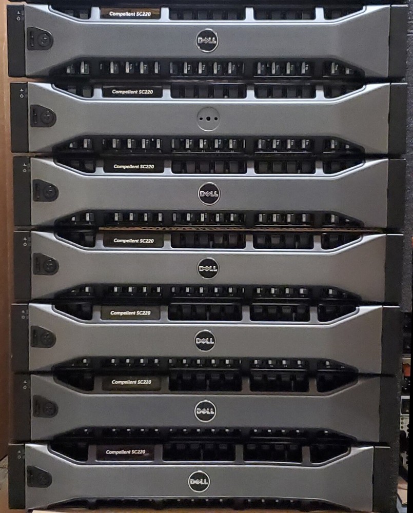Dell Compellent SC220 24TB Storage Expansion Array Enclosure 24x 1TB VXTPX
