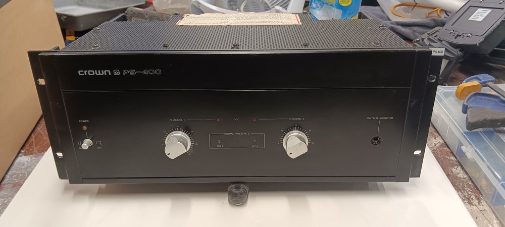 crown power amplifier PS400