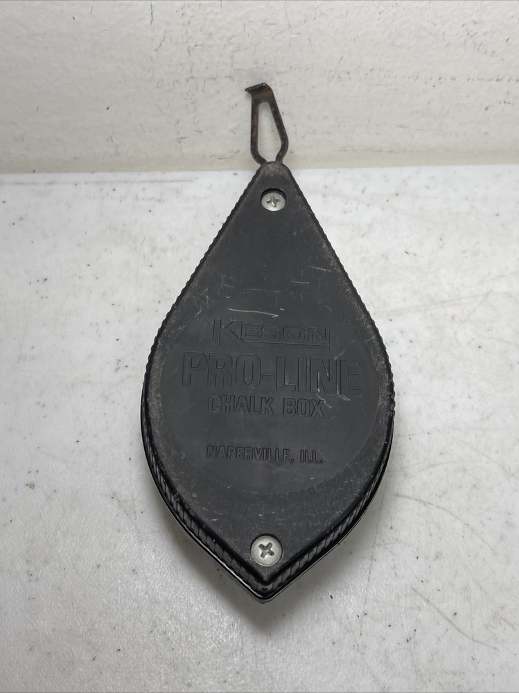 Keson Pro-Line Plastic Chalk Box Used