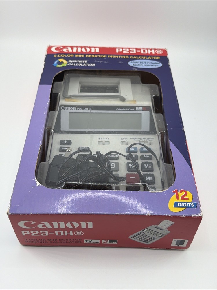 Canon P23-DH Printing Calculator