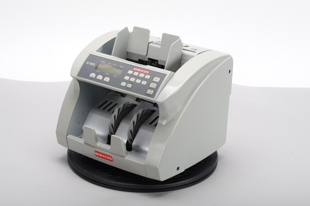 Semacon S-1625 Automatic Currency Counter - Fair Condition