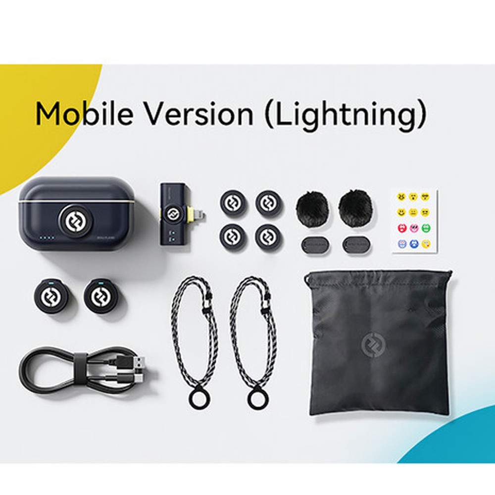 Hollyland LARK M2 Wireless Lavalier Microphone with Lightning Plug