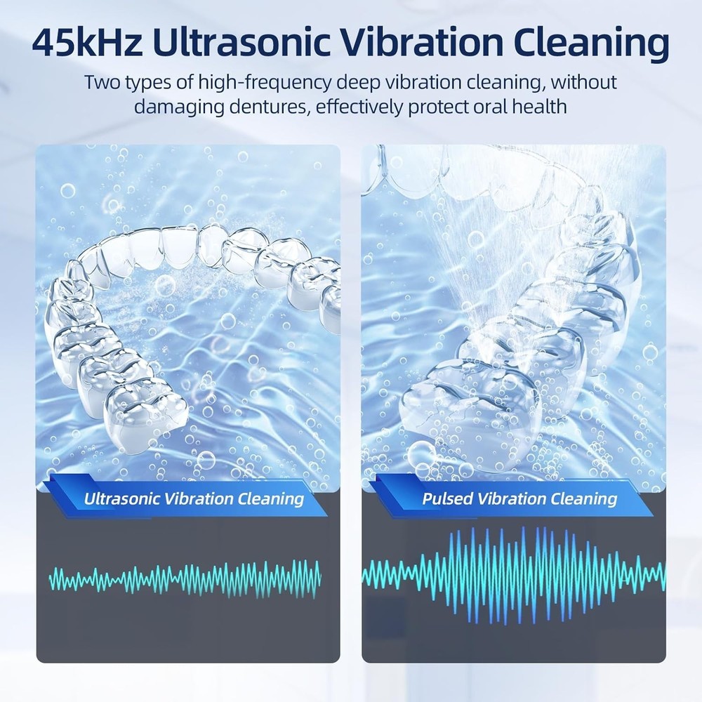Versatile Ultrasonic Cleaning Machine with 4 Modes - Ideal for Dental Essentials