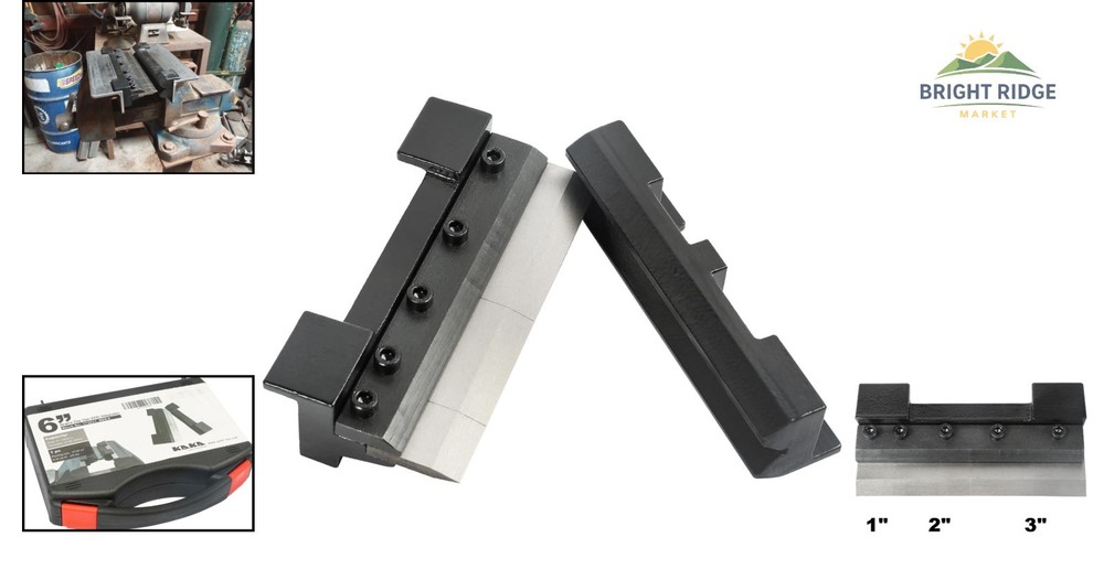 Efficient 6 Inch Metal Brake Bender with Removable Sections for Custom Bends
