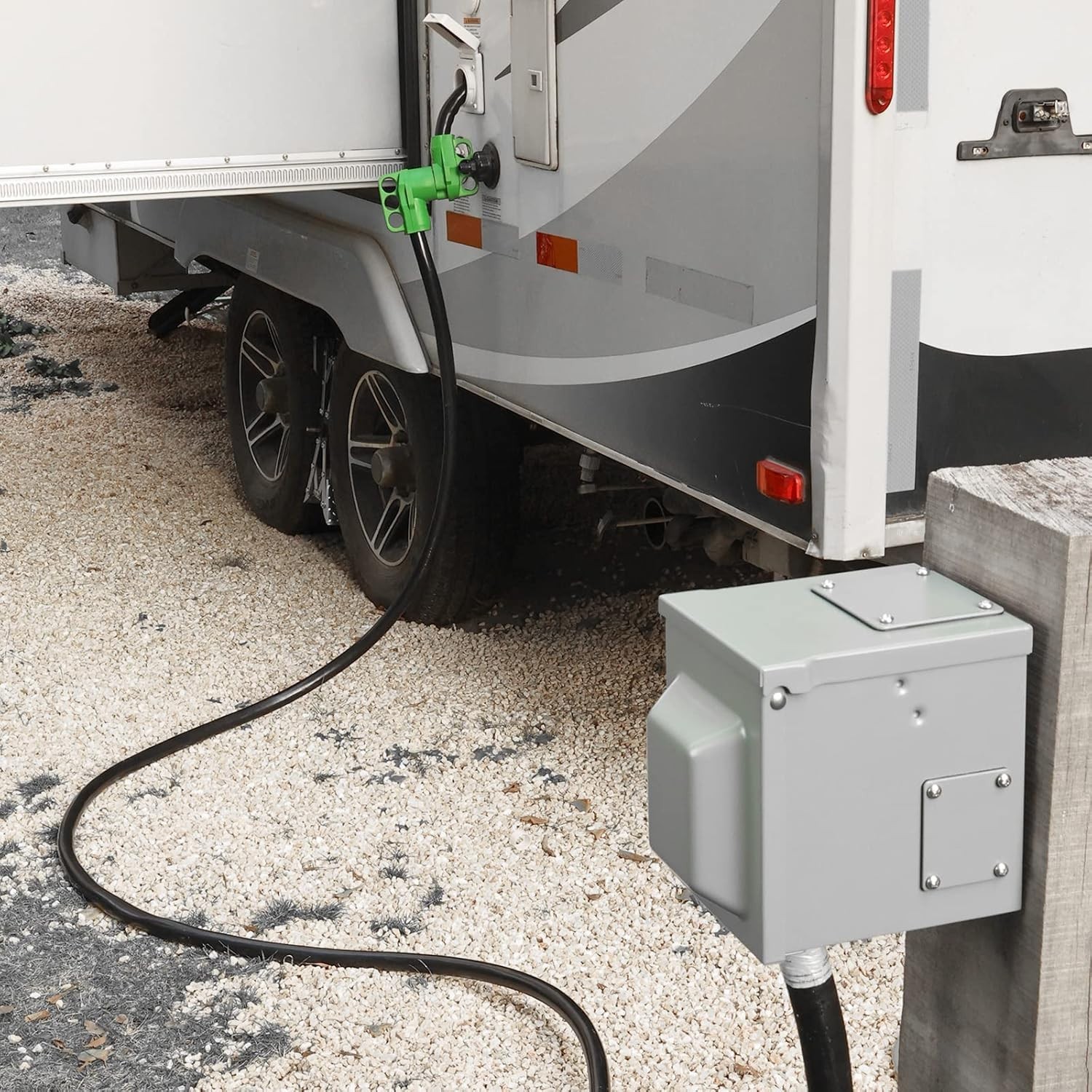 RVGUARD 50 Amp 25 Foot RV/EV Extension Cord, NEMA 14-50P/R Heavy Duty Cord