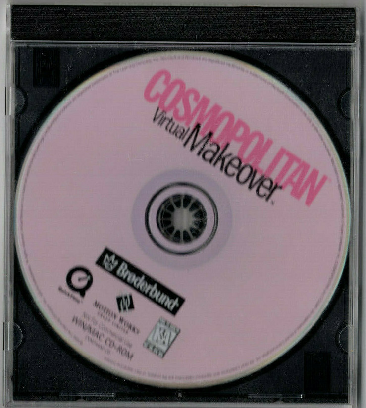 Cosmopolitan Virtual Makeover (PC, 1998, The Learning Company)