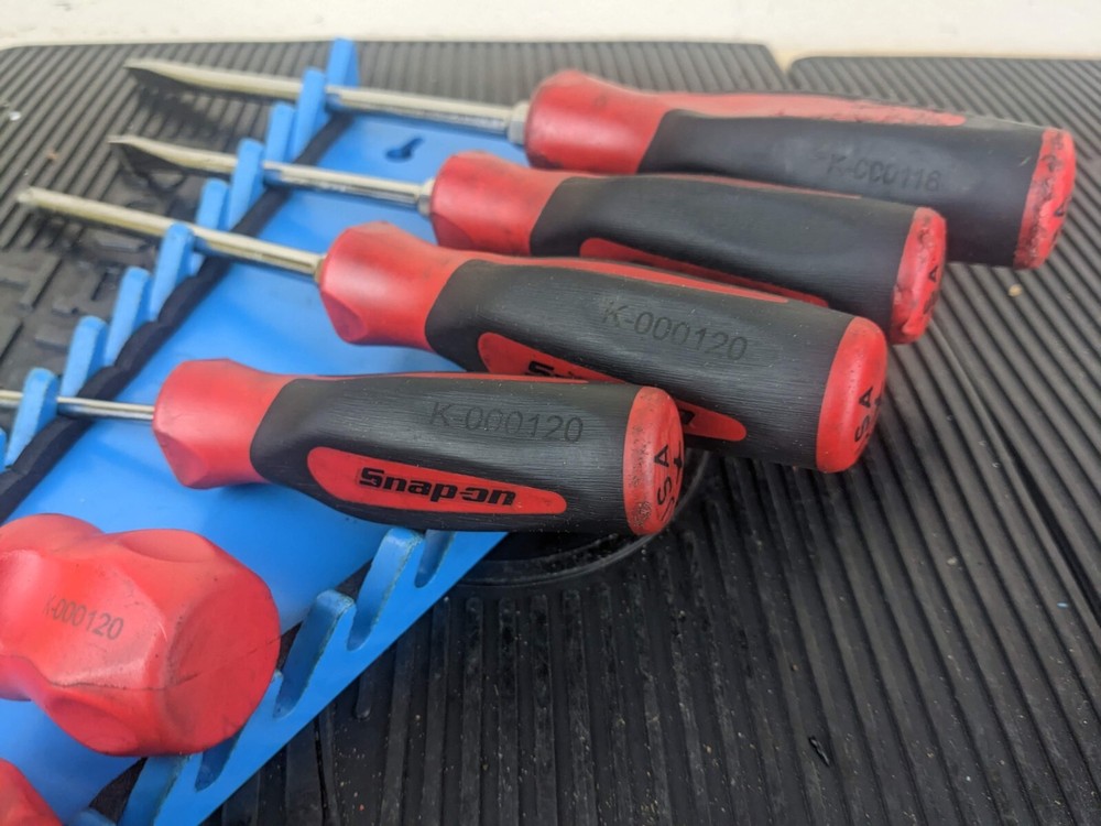 #az234 Snap on Instinct Soft Grip Combination Screwdriver Set SGD