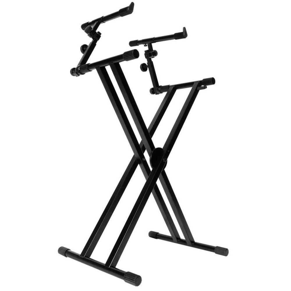 Double X Ergo-Lok Keyboard Stand with Second Tier - On-Stage