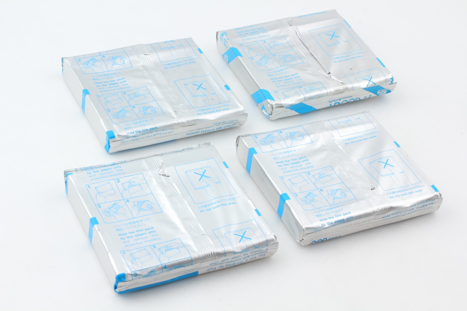 4 Lot [Unused] Fujifilm FI-800GT Instant Color Film Fotorama From JAPAN