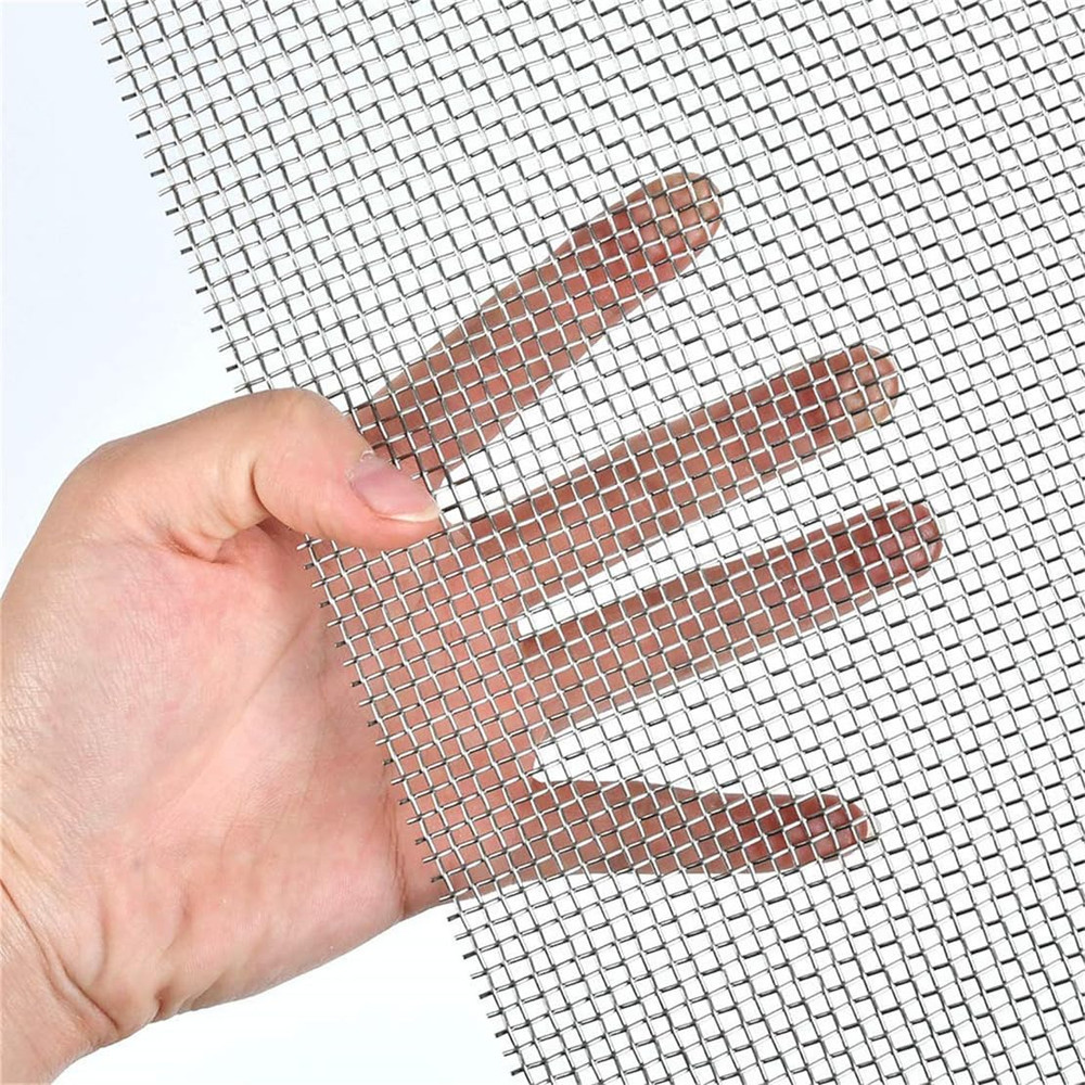 Stainless Steel Mesh Sheets - 4 Pack, 12x8 Inch, Rust-Resistant for DIY Projects