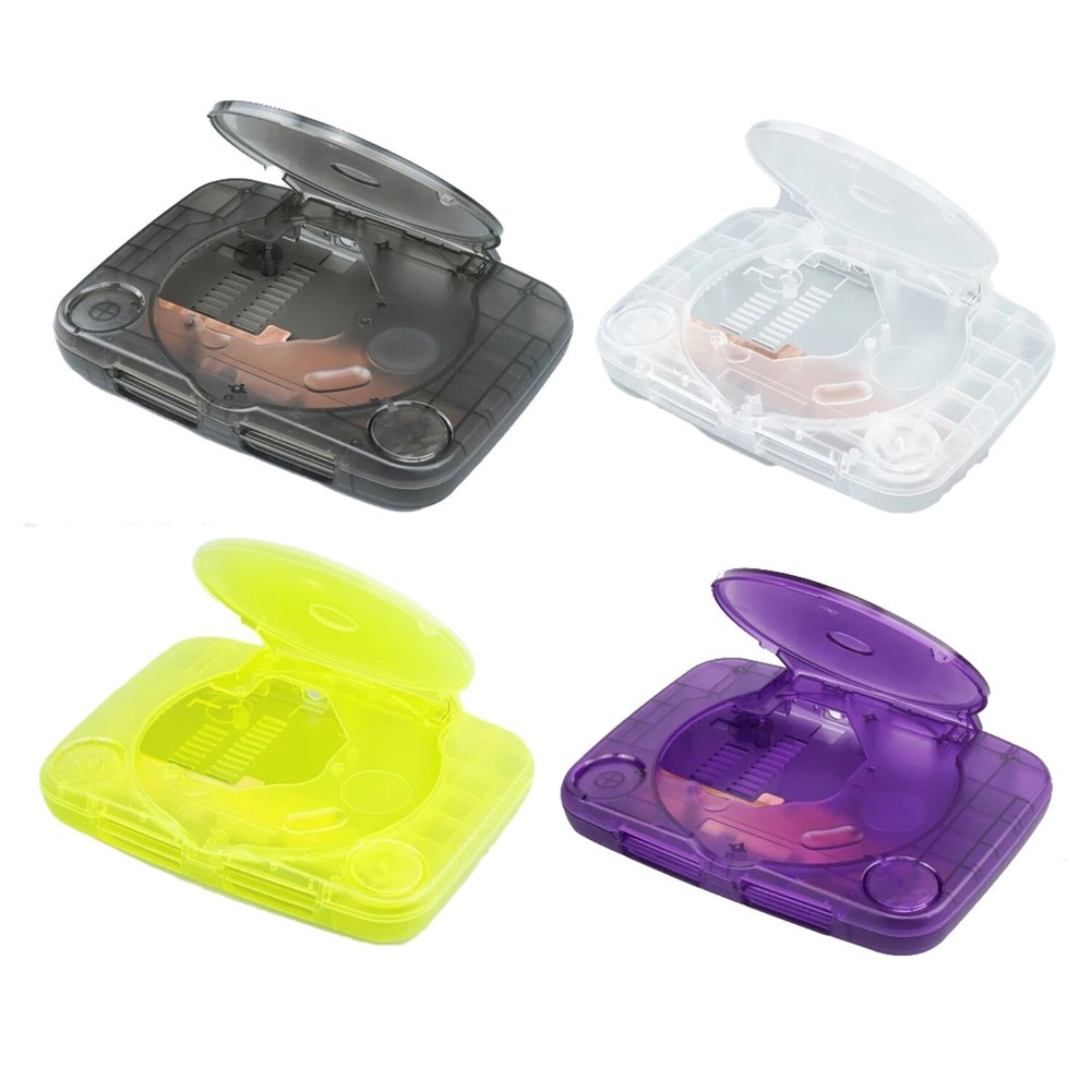 PS1 Console Replacement Shell Case SCPH 00 US Playstation 1 Translucent