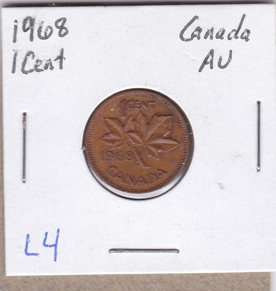 1968 Canada Cent L4