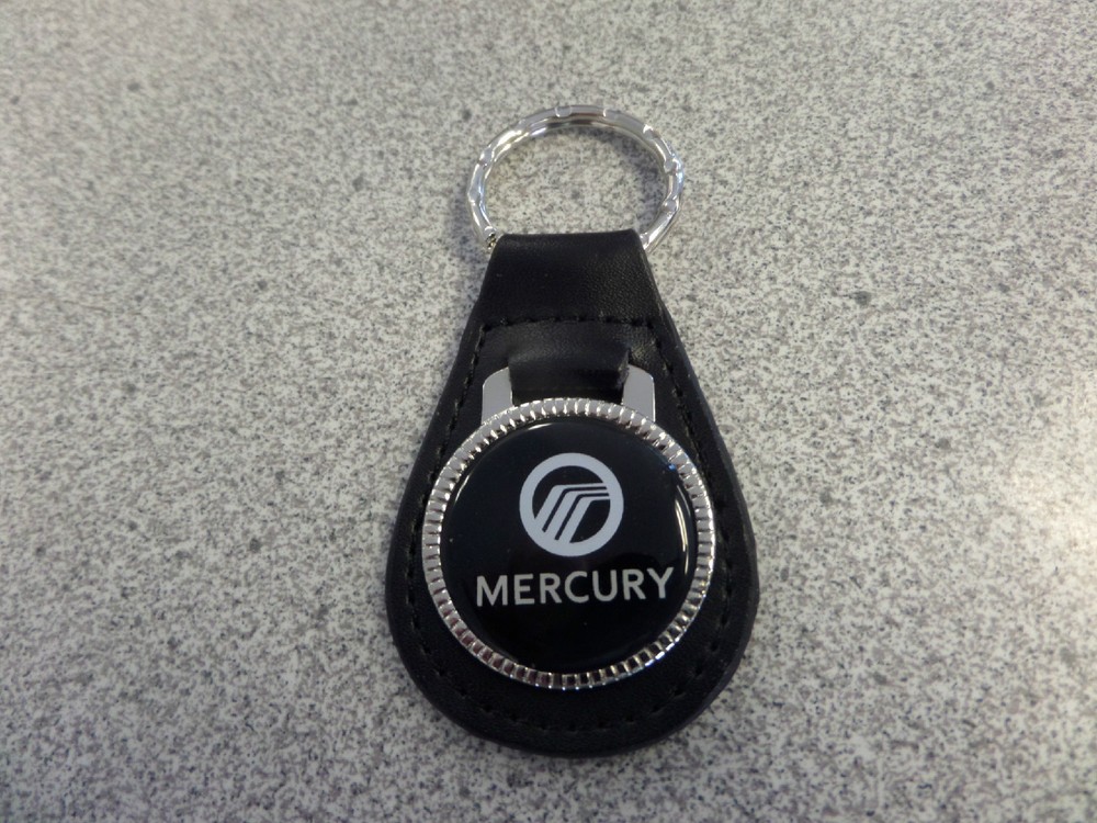 Mercury Leather Key Ring