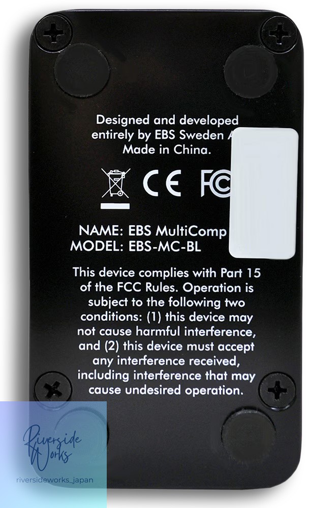 EBS MultiComp BlueLabel Bass Compressor Pedal