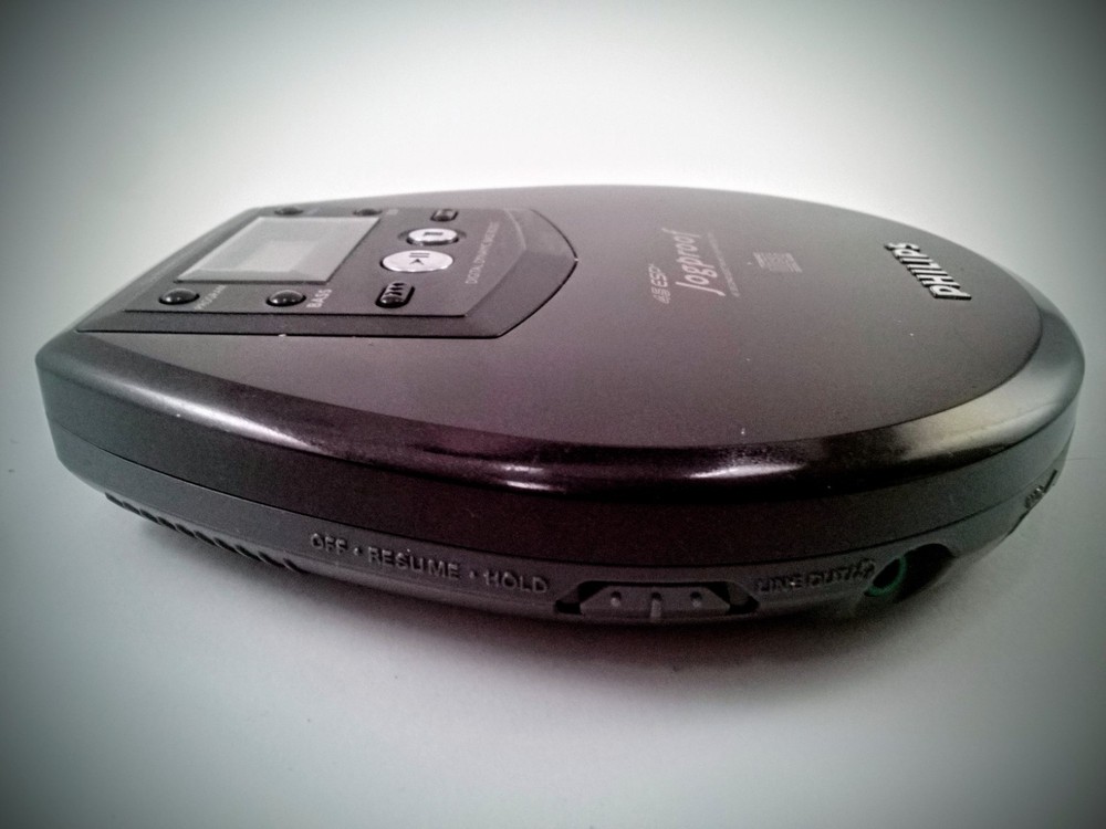 Philips Jogproof Portable CD Player 45 Sec. ESP Discman, Black. Works Perfectly!