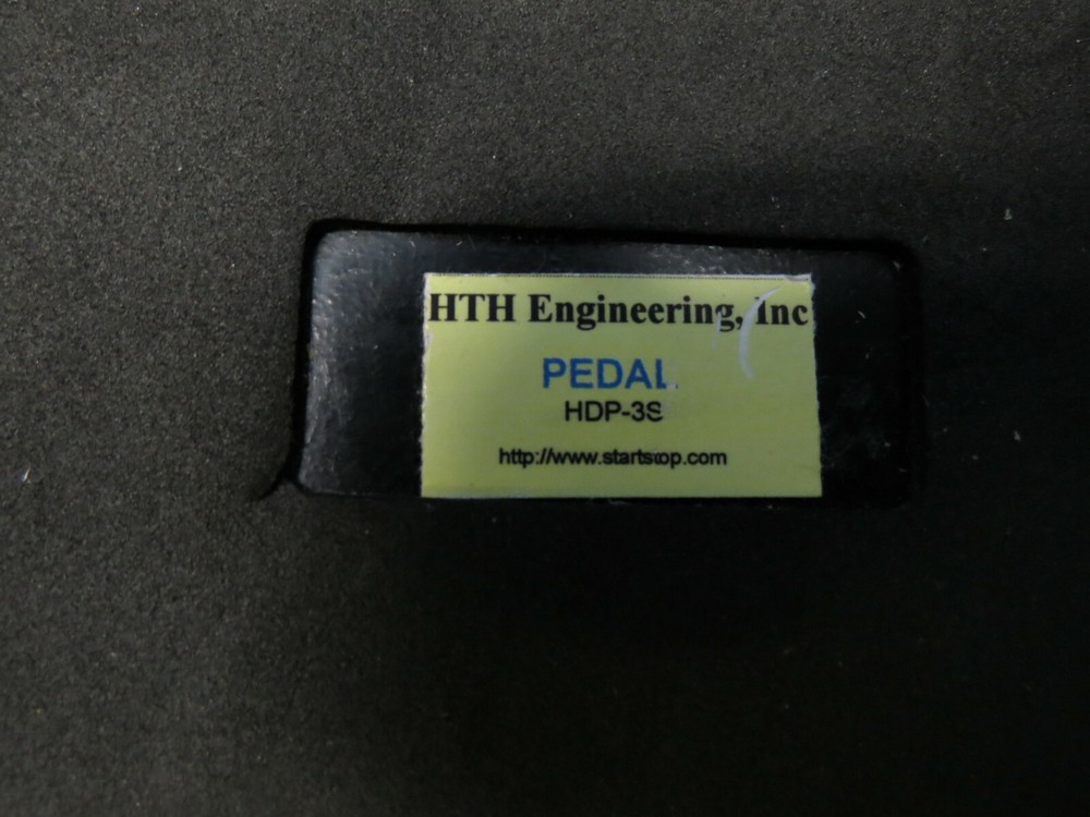 HTH ENGINEERING HDP-3S DICTATION TRANSCRIBER FOOT PEDAL CONTROLLER RS232 SERIAL