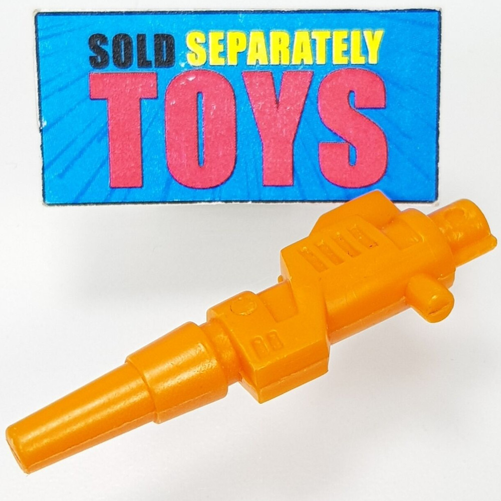 Transformers G1 Strafe GUN blaster Technobot computron orange accessory weapon