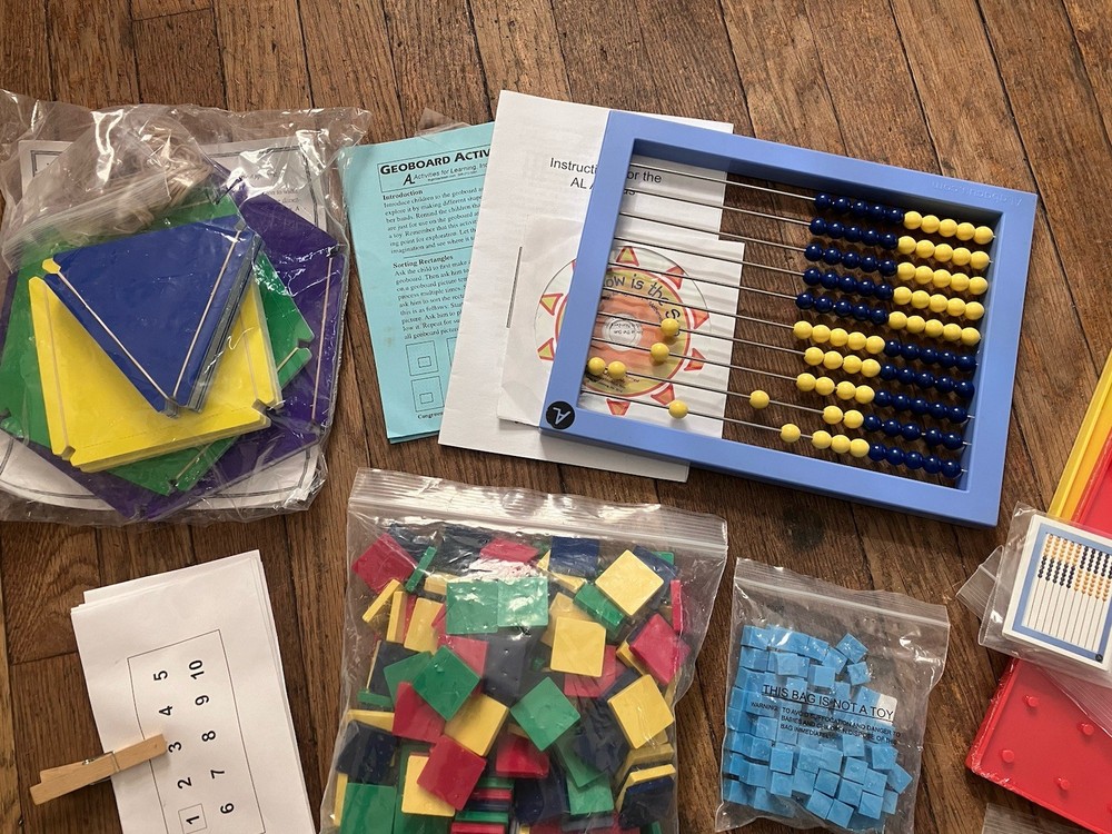 Right Start Math Manipulatives & Games Large Lot