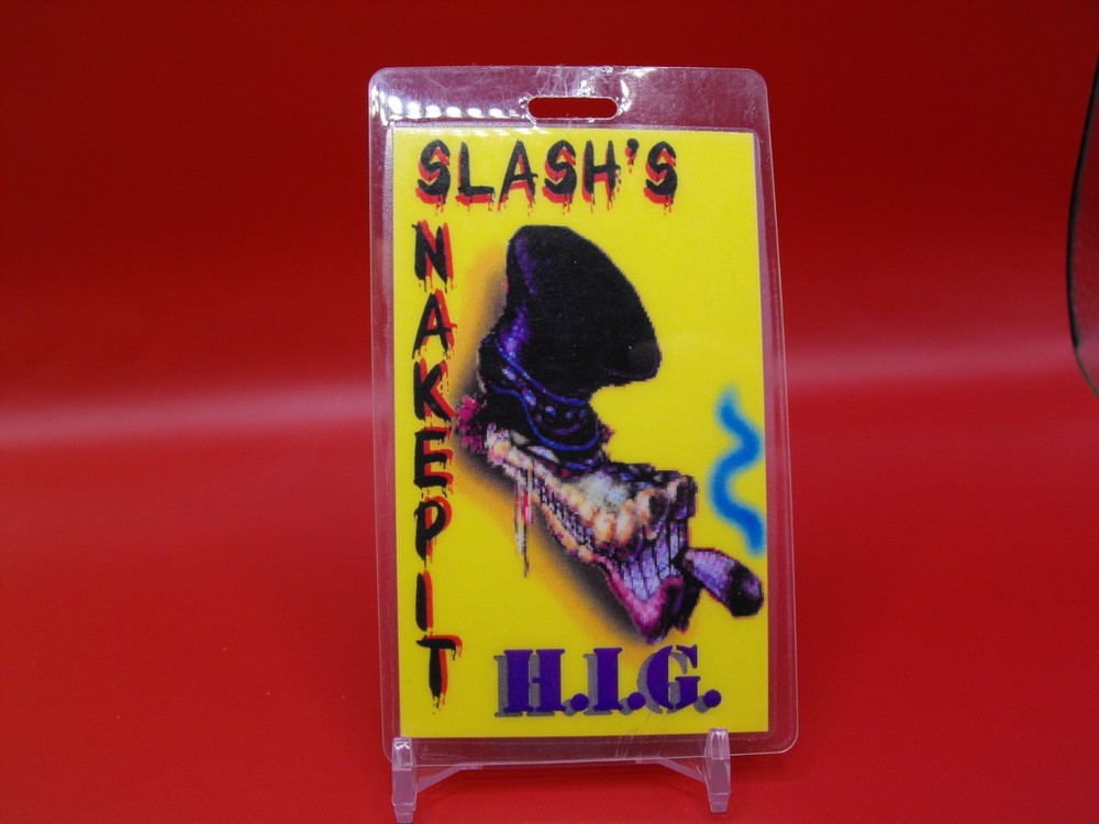 Slashs Snakepit Back Stage Pass 1995