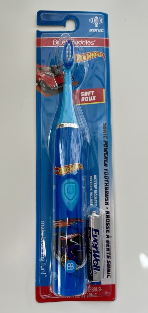 Hot Wheels • Sonic Toothbrush • Anticavity Toothpaste • Strawberry Flavored