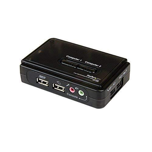 2 Port USB KVM Switch w Audio