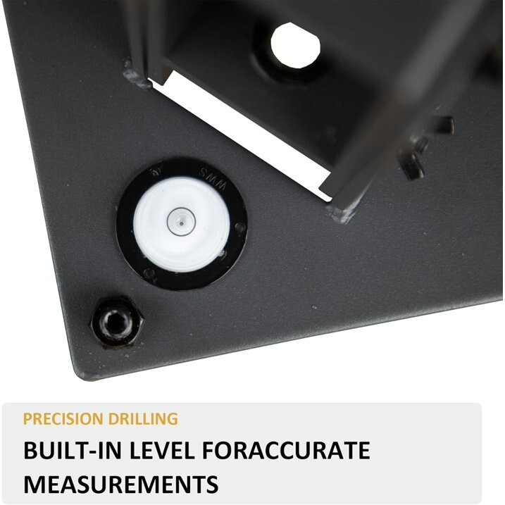 DOMI Pool Fence Drill Guide with Bubble Level, Adjustable Tilt Angle