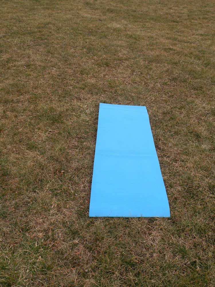 Ozark Trail Closed Cell Foam Blue Camp Sleeping Pad