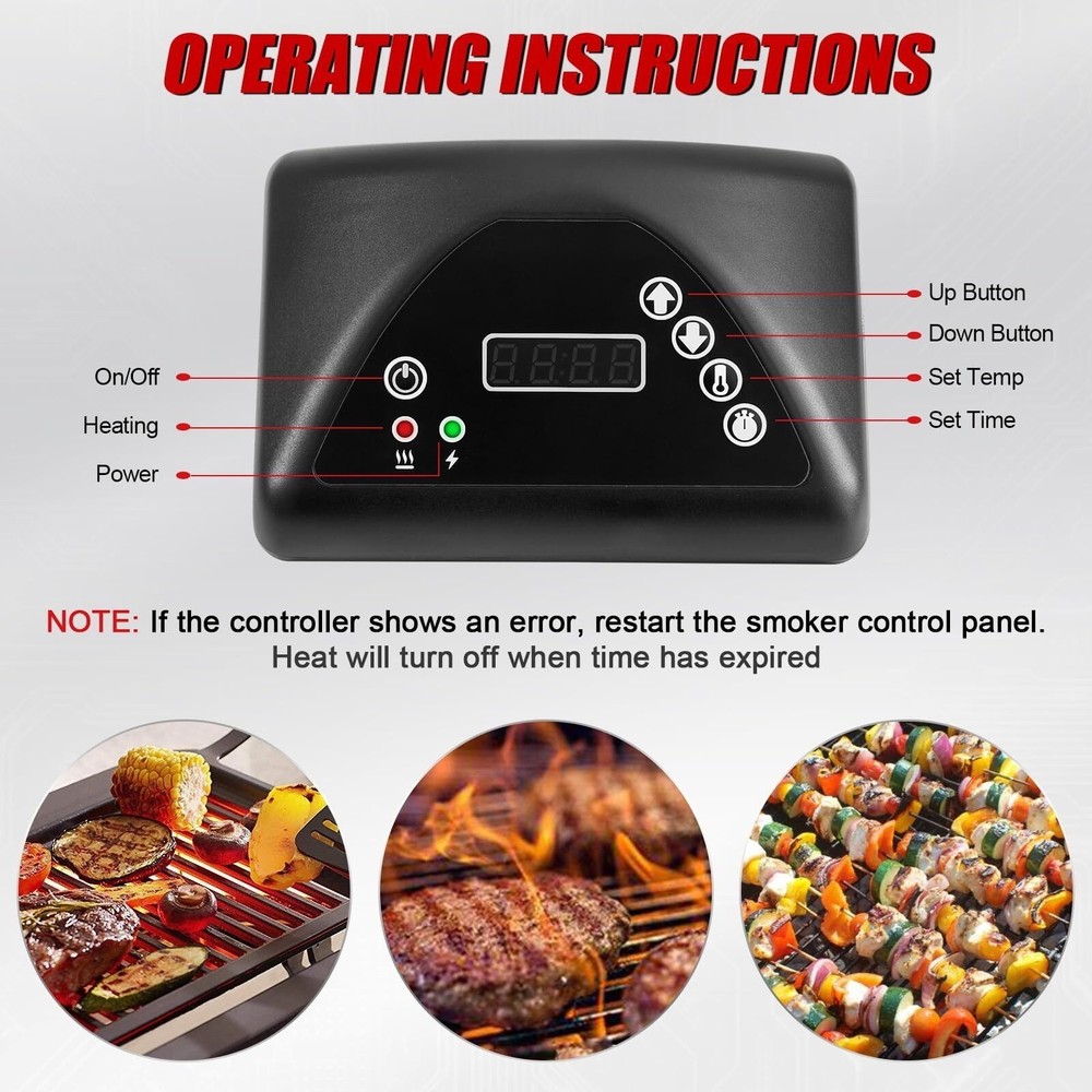 1Pcs Replacement For Smoker Digital Control Panel Kit Part 9907160014
