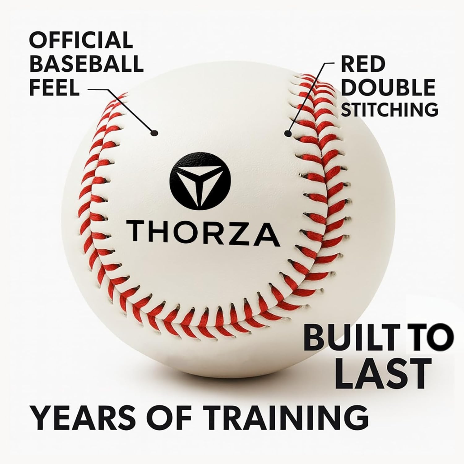 6,8,10,12 Oz Weighted Baseballs,9" Ball for Pitching, Throwing, Hitting Practice