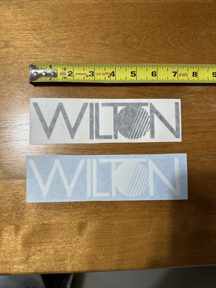Wilton Vise Decal Sticker