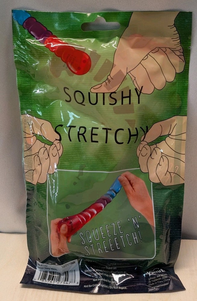 Jumbo Slimy Worm Toy