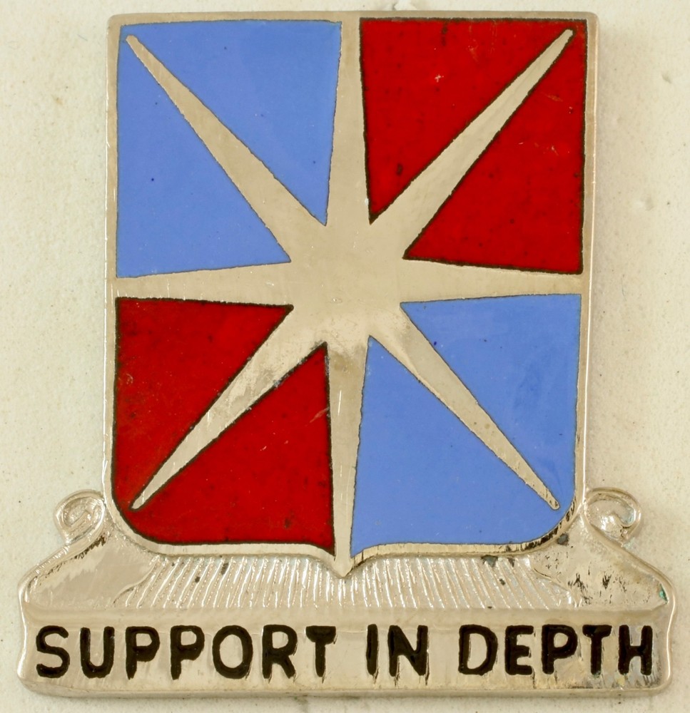 8th Support Battalion Crest DI/DUI CB V21 HM