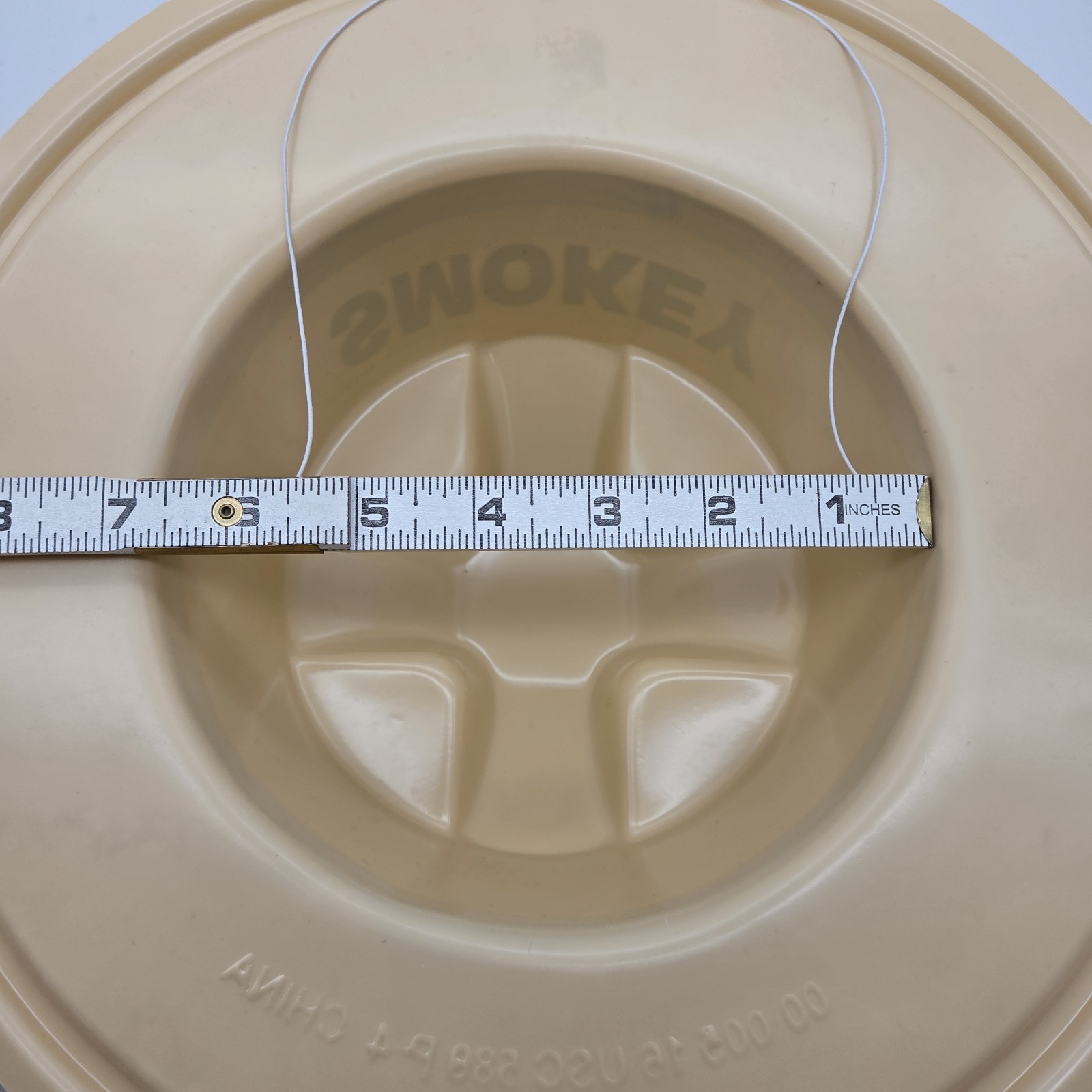 Smokey The Bear Plastic Hat Park Ranger Halloween Costume VTG