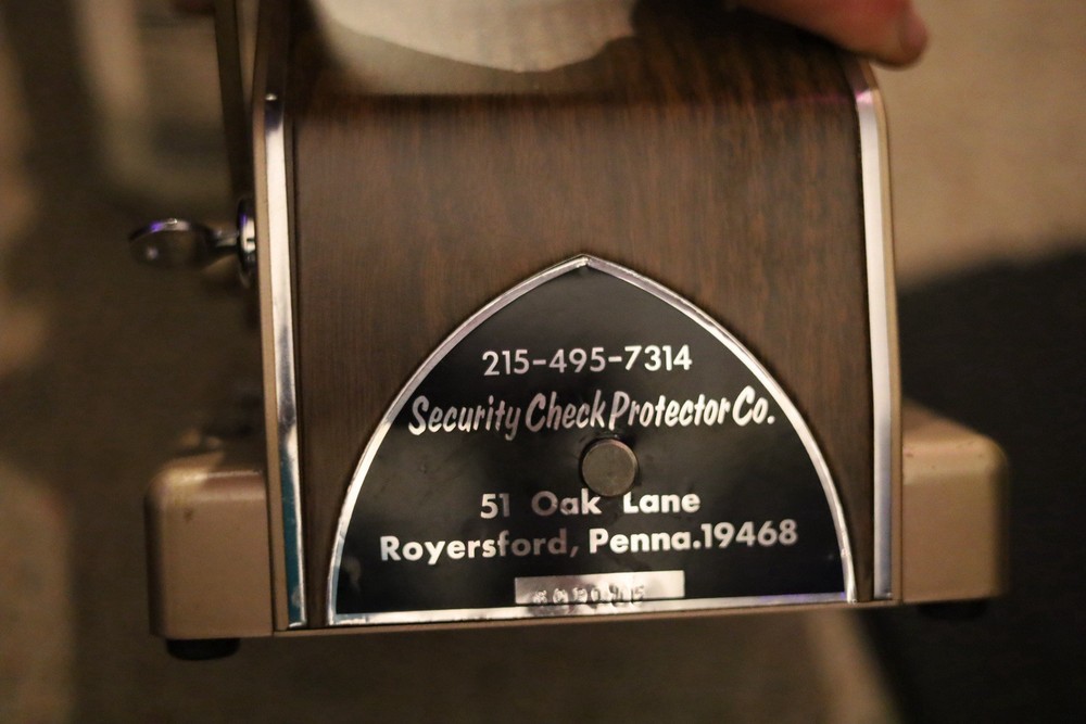 Paymaster Check Writer Money Order Machine