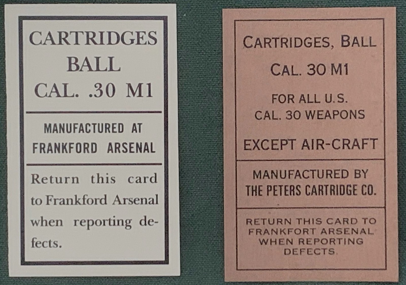 PRE-WAR / INTERWAR M1903 NEW REPLICA BANDOLEER REPACK KIT FOR 5 ROUND CLIPS