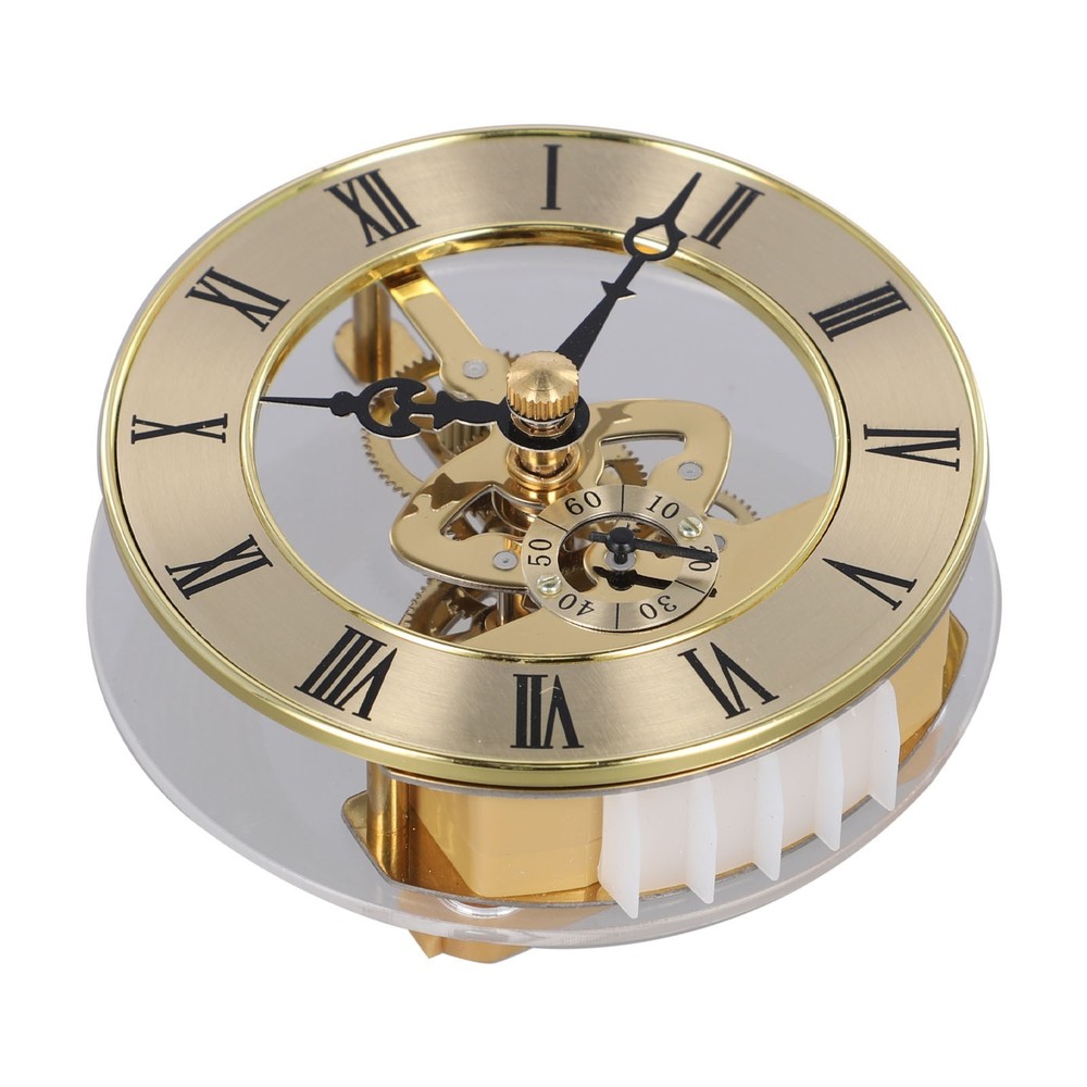 DIY Skeleton Clock Insert Roman Numbers Diameter Quartz Movement 86mm