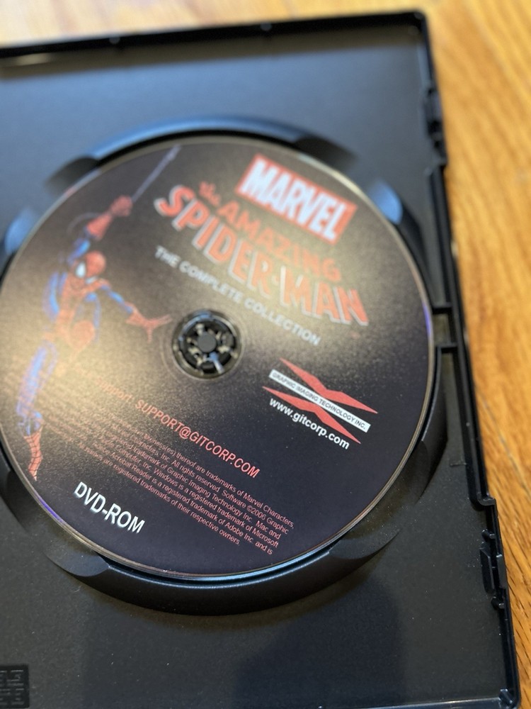 2007 THE AMAZING SPIDER-MAN DVD ROM WIN MAC SOFTWARE PC
