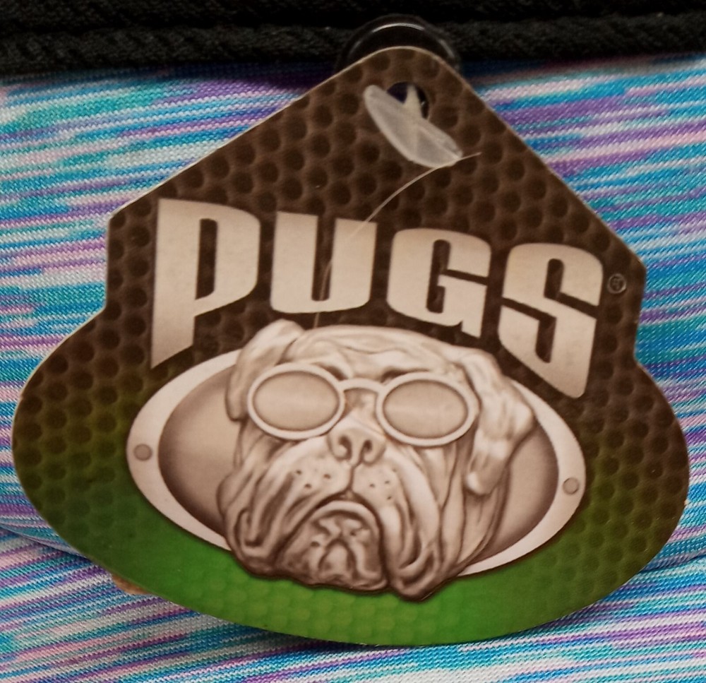 Pugs BCA Performance Visor Blue Purple Adjustable Fit..............3F