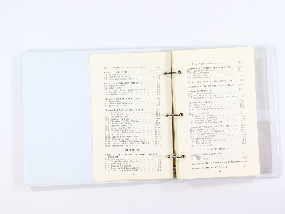 PHASAR for Commodore Amiga - Amiga Version 3.0 from Antic Publishing