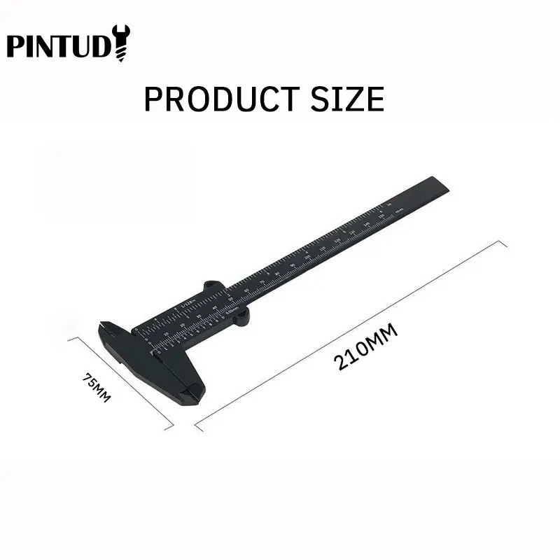 Mini Digital Caliper 150mm – Plastic Vernier Measuring Tool with LCD Display