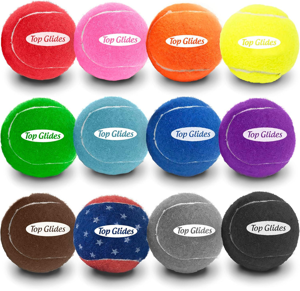 Precut Walker Tennis Ball Glides (Gray)