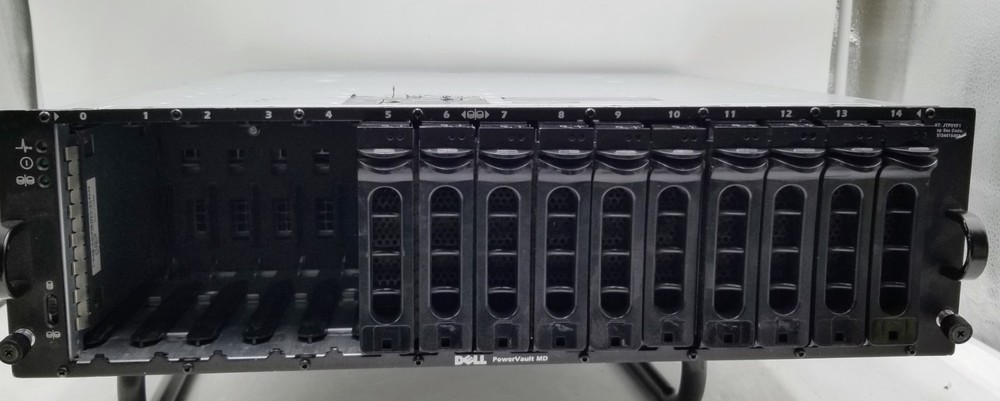 Dell PowerVault MD Storage Array Series Model AMP01 NO HDD