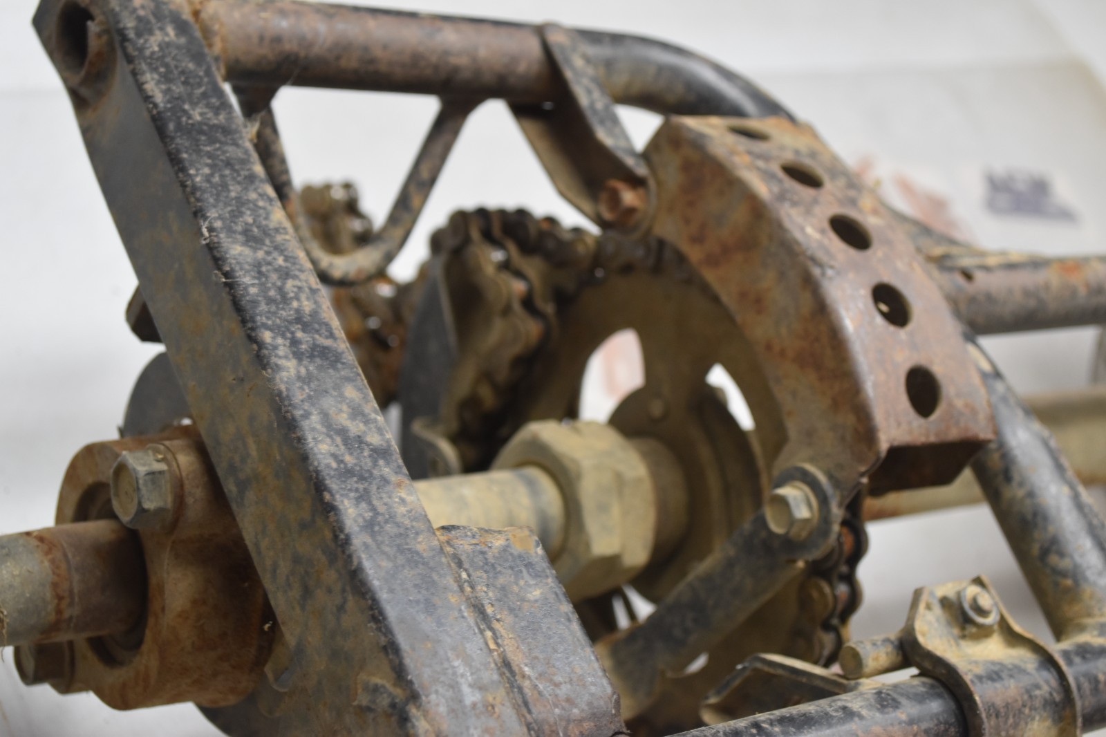 Q1-6 Full Rear End Axle Swing arm 2012 Polaris RZR 170 RZR170 UTV Free Us Ship